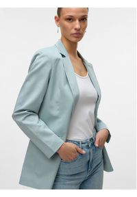 Vero Moda Marynarka Nila 10320915 Zielony Slim Fit. Kolor: zielony. Materiał: syntetyk