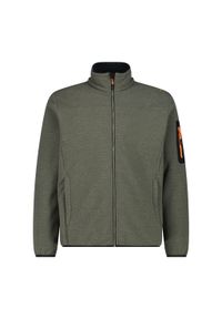 Bluza męska turystyczna CMP 38H2237. Kolor: pomarańczowy, wielokolorowy, zielony. Materiał: polar #1