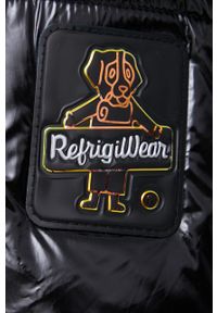 Refrigiwear - RefrigiWear Kurtka damska kolor czarny zimowa. Okazja: na co dzień. Kolor: czarny. Sezon: zima. Styl: casual #8