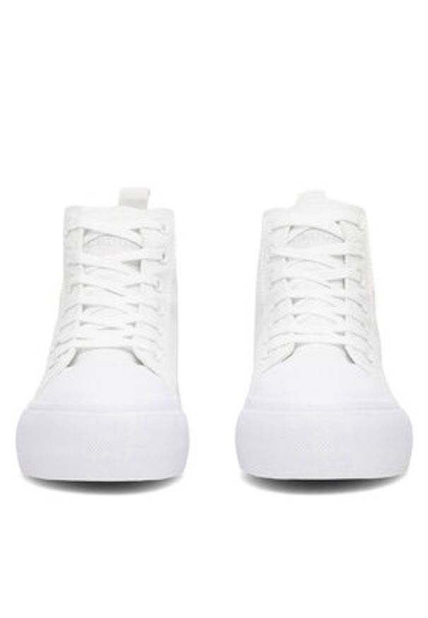 Kappa Trampki VISKA OC 243208OC-1010 Biały. Kolor: biały. Materiał: materiał