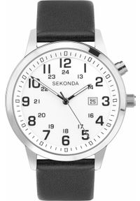 Zegarek Sekonda Zegarek męski Sekonda 30125 czarny. Kolor: czarny #1