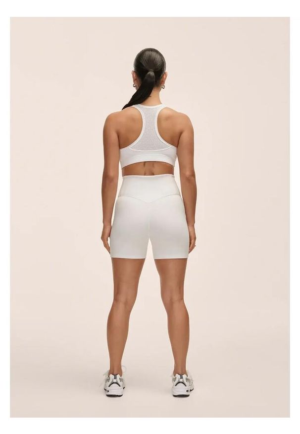 CASALL - Legginsy Kolarki Damskie Casall Wysoki Stan. Stan: podwyższony. Kolor: biały. Sport: fitness