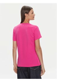Liu Jo T-Shirt TA4136 JS003 Różowy Regular Fit. Kolor: różowy. Materiał: bawełna #5