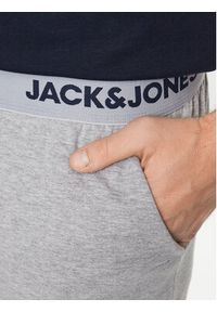 Jack & Jones - Jack&Jones Spodnie piżamowe Aaron 12224911 Szary Regular Fit. Kolor: szary. Materiał: bawełna #7