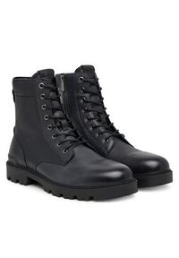 Pepe Jeans Trapery Ryan Top M PMS500005 Czarny. Kolor: czarny. Materiał: skóra, syntetyk #5