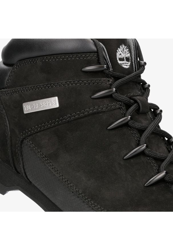 Timberland Euro Sprint Hiker Buty Outdoorowe męskie. Okazja: na co dzień. Zapięcie: sznurówki. Kolor: czarny. Materiał: guma, nubuk. Szerokość cholewki: normalna. Styl: casual, klasyczny, elegancki