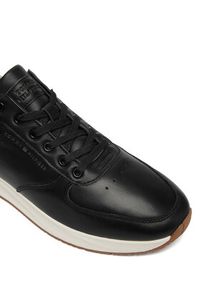 TOMMY HILFIGER - Tommy Hilfiger Sneakersy Newport Lth FM0FM05871 Czarny. Kolor: czarny. Materiał: skóra #5
