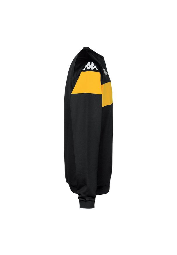Bluza Kappa Dido. Kolor: czarny, wielokolorowy, żółty. Sport: fitness