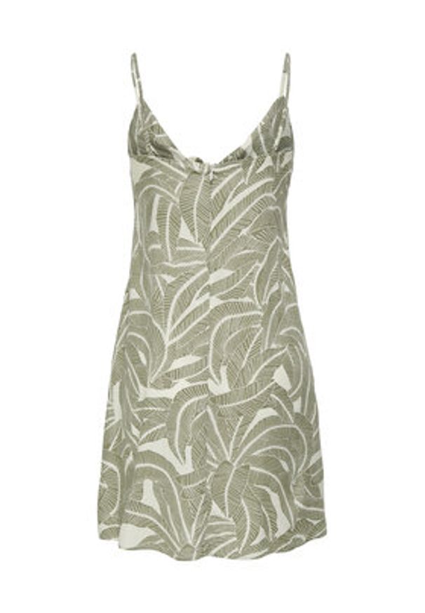 only - ONLY Sukienka letnia Nova 15347862 Khaki Regular Fit. Kolor: brązowy. Materiał: wiskoza. Sezon: lato