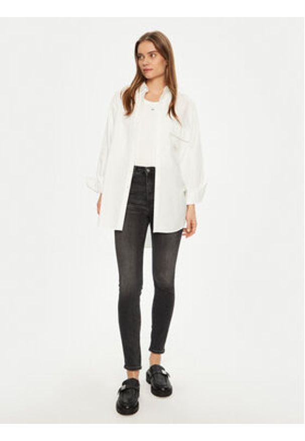 Calvin Klein Jeans Jeansy J20J224493 Czarny Skinny Fit. Kolor: czarny