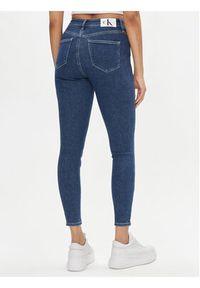 Calvin Klein Jeans Jeansy J20J222770 Granatowy Super Skinny Fit. Kolor: niebieski