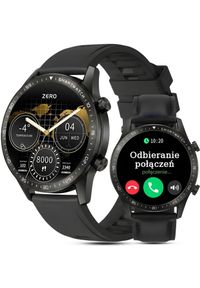 Smartwatch Gravity Zegarek męski SMARTWATCH GRAVITY GT10-3 BK/BK/BK LEATHER PROF. Rodzaj zegarka: smartwatch #1