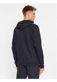 Under Armour Bluza Ua Rival Fleece Logo Hd 1379758 Czarny Loose Fit. Kolor: czarny. Materiał: bawełna #5