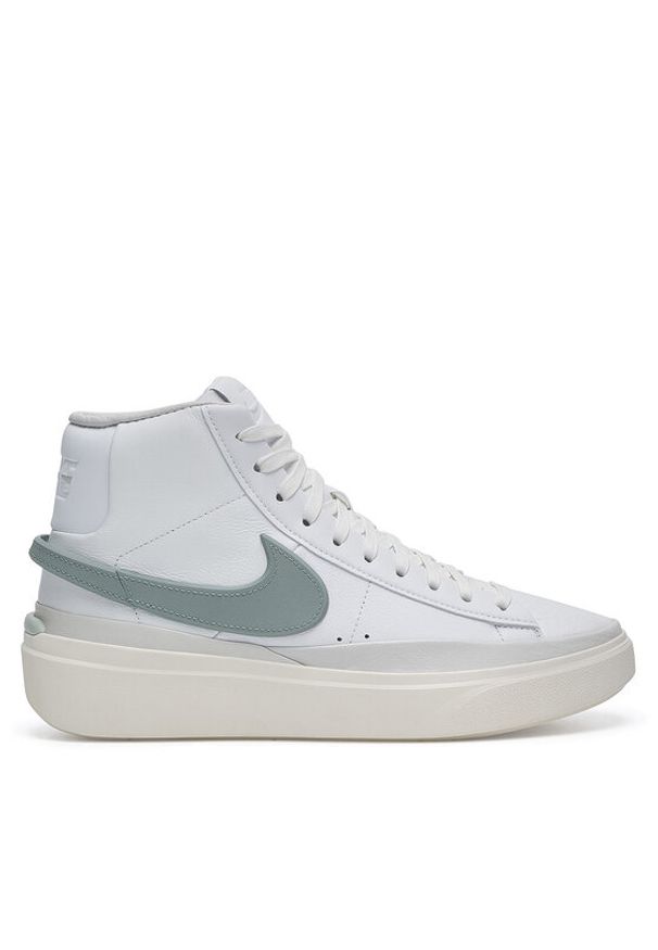 Nike Sneakersy DX5800-101-M Biały. Kolor: biały. Materiał: skóra