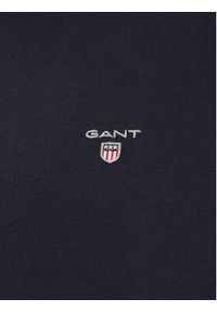GANT - Gant Bluza Original Shield 2014016 Granatowy Regular Fit. Kolor: niebieski. Materiał: bawełna #4