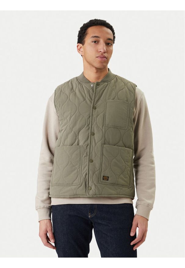 Jack & Jones Kamizelka Caleb 12294357 Zielony Regular Fit. Kolor: zielony. Materiał: syntetyk