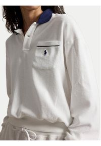 Polo Ralph Lauren Bluza 211A12737002 Biały Relaxed Fit. Typ kołnierza: polo. Kolor: biały. Materiał: bawełna #2