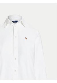 Polo Ralph Lauren Koszula 211970736001 Biały Relaxed Fit. Typ kołnierza: polo. Kolor: biały. Materiał: bawełna