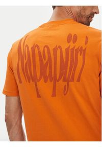 Napapijri T-Shirt S-Turrach NP0A893U Pomarańczowy Regular Fit. Kolor: pomarańczowy. Materiał: bawełna