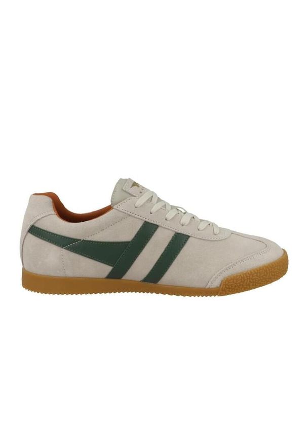 Buty do chodzenia męskie Gola Harrier. Kolor: szary. Materiał: zamsz. Szerokość cholewki: normalna. Sport: turystyka piesza