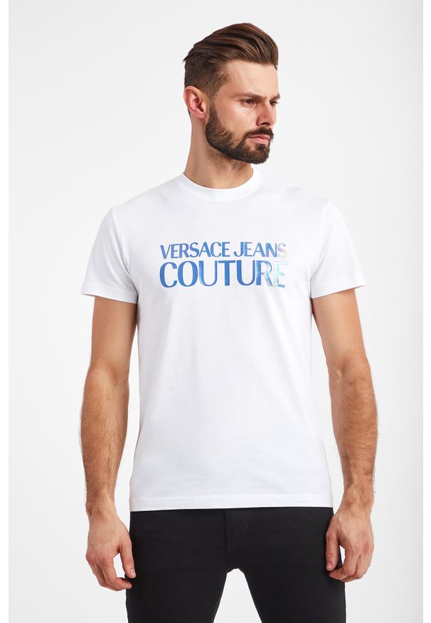 Versace Jeans Couture - T-shirt VERSACE JEANS COUTURE. Wzór: aplikacja