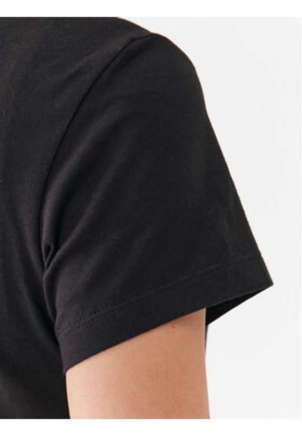 Calvin Klein Jeans T-Shirt J20J220253 Czarny Slim Fit. Kolor: czarny. Materiał: bawełna