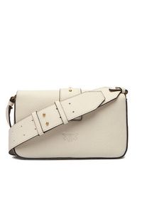 Pinko - PINKO Torebka Love One Mini Slouchy Fl Al 25-26 104340 A2OX Écru. Kolor: kremowy. Materiał: skórzane #5