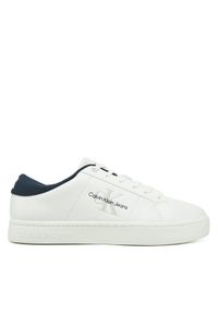 Calvin Klein Jeans Sneakersy Classic Cupsole Low Ml Lth YM0YM00864 Biały. Kolor: biały. Materiał: skóra #1