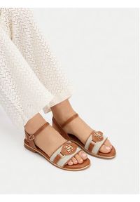 Nine West Klapki CEO-6165-33 Brązowy. Kolor: brązowy. Materiał: materiał #3