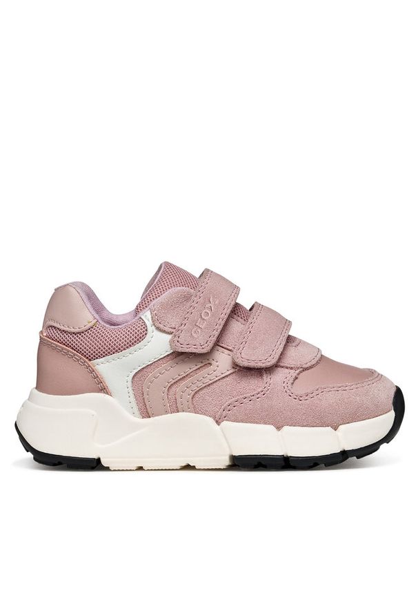 Sneakersy Geox. Kolor: różowy