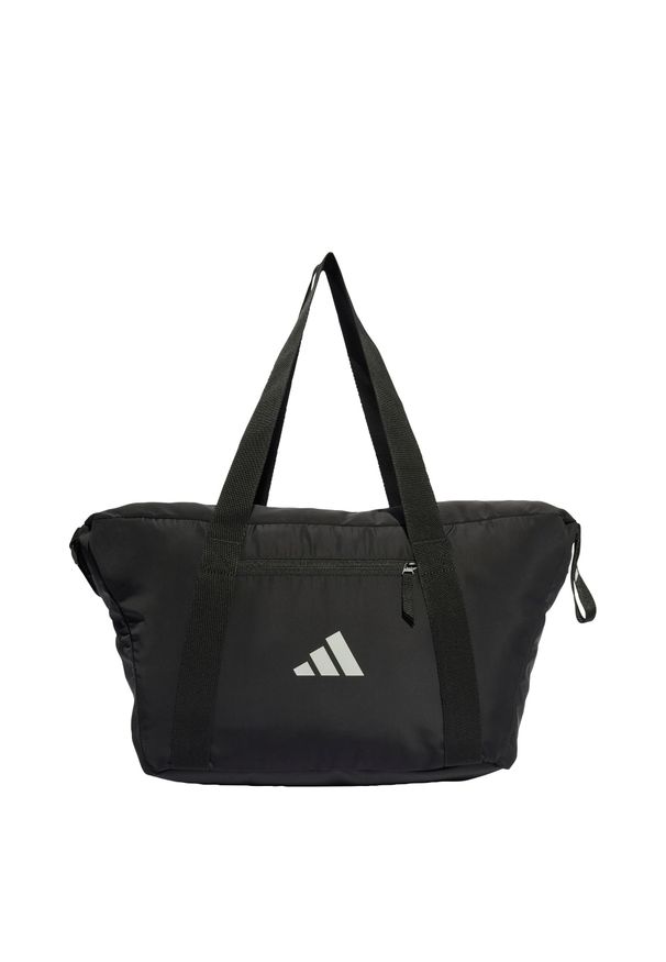 Adidas - Sport Bag. Kolor: wielokolorowy, czarny, zielony. Materiał: materiał