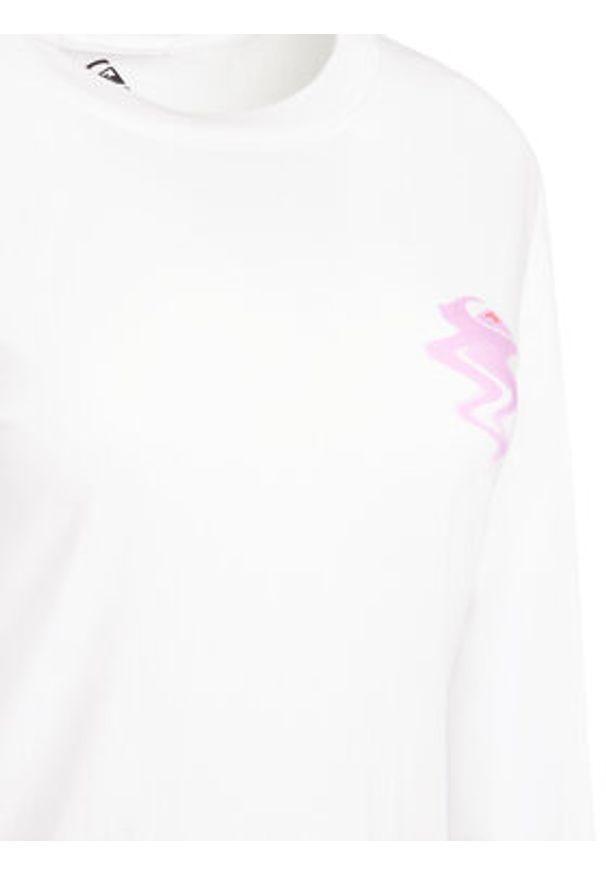 Quiksilver Bluzka EQWZT03200 Biały Regular Fit. Kolor: biały. Materiał: bawełna