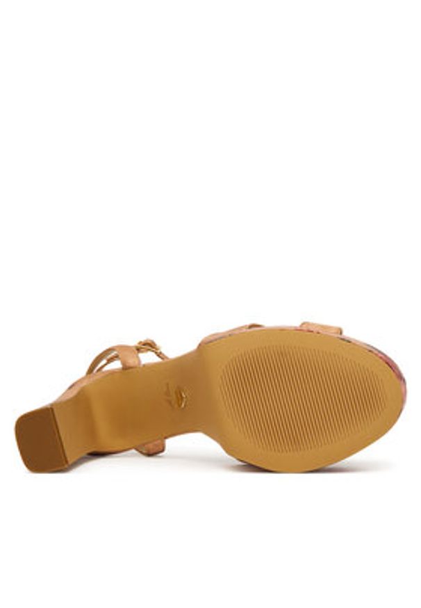 Aldo Sandały Rosine 14190516 Beżowy. Kolor: beżowy. Materiał: materiał