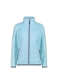 Damska kurtka puchowa CMP. Kolor: niebieski. Materiał: puch. Sport: turystyka piesza #1