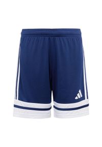 Adidas - Szorty Squadra 25 Kids. Kolor: biały, wielokolorowy, niebieski. Materiał: materiał