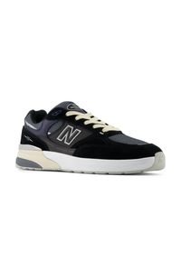 Buty męskie New Balance Numeric UN933BNT – czarne. Kolor: czarny. Materiał: guma, zamsz. Szerokość cholewki: normalna. Sport: skateboard #5