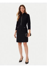 JOOP! Sukienka codzienna 58 254JE58Tariana 30048365 Czarny Regular Fit. Okazja: na co dzień. Kolor: czarny. Materiał: bawełna. Typ sukienki: proste. Styl: casual