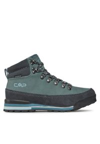 CMP Trekkingi Heka Wmn Hiking Shoes Wp 3Q49556 Zielony. Kolor: zielony. Materiał: skóra, zamsz