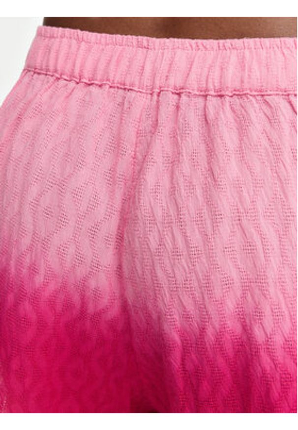Roxy Szorty materiałowe ERJX603505 Różowy ciemny Regular Fit. Kolor: różowy. Materiał: bawełna