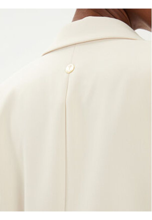 JOOP! Marynarka 58 JW243J170 30043070 Beżowy Slim Fit. Kolor: beżowy. Materiał: syntetyk
