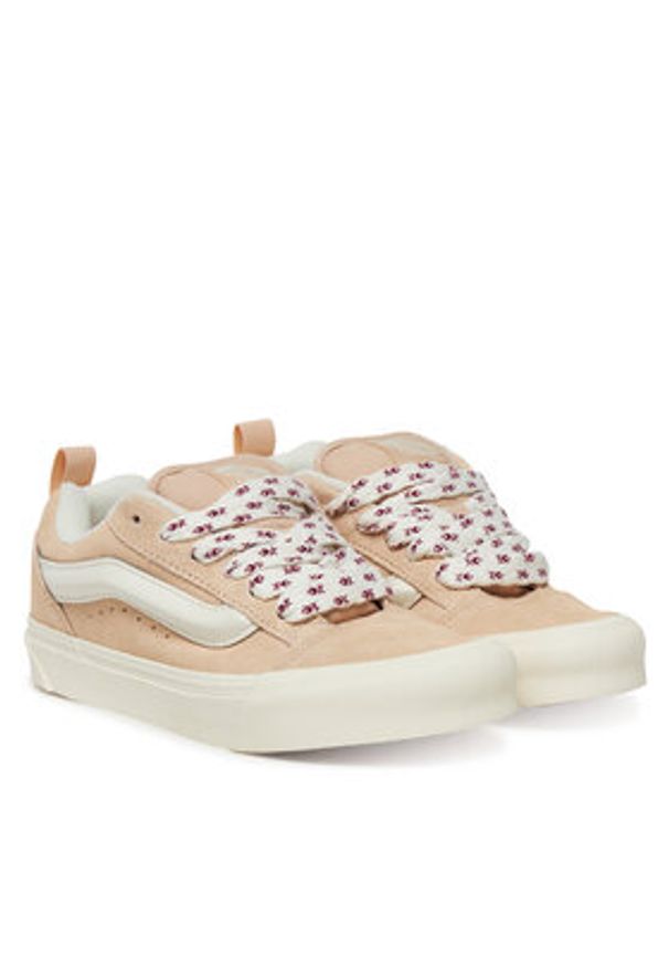 Vans Tenisówki Knu Skool VN000D6ZE2S1 Écru. Kolor: kremowy. Materiał: materiał