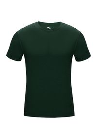BADGER SPORT - Koszulka z krótkim rękawem Podkoszulek męski Pro Compression. Kolor: zielony. Długość rękawa: krótki rękaw. Długość: krótkie. Sport: taniec, joga i pilates