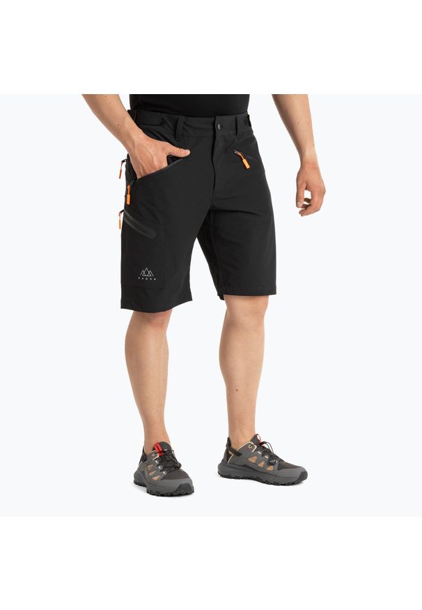 Spodenki męskie KADVA Reto. Kolor: czarny. Sport: turystyka piesza