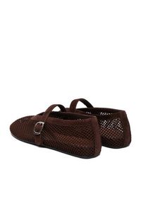 Badura Baleriny MIMOSA-SLT-24067P-52 Brązowy. Kolor: brązowy. Materiał: materiał #4