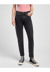 Lee - LEE RIDER DAMSKIE SPODNIE JEANSOWE JEANSY DŻINSY DARK PULSE 112349000 L34X016002