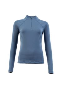 Damska koszulka jeździecka z długim rękawem BR Equitation CLX. Kolor: niebieski. Długość rękawa: długi rękaw. Długość: długie #1