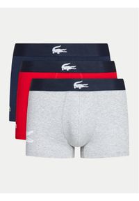 Lacoste Komplet 3 par bokserek 5H1803 Kolorowy. Materiał: bawełna. Wzór: kolorowy #1