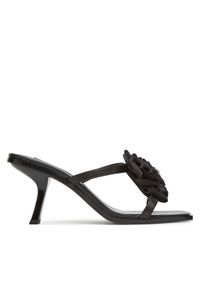 Karl Lagerfeld - KARL LAGERFELD Klapki Karmel KL33624 Czarny. Kolor: czarny. Materiał: skóra