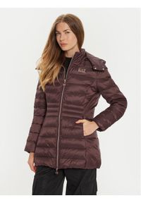 EA7 Emporio Armani Kurtka zimowa 6DTK01 TN88Z 1755 Brązowy Regular Fit. Kolor: brązowy. Materiał: syntetyk. Sezon: zima #1