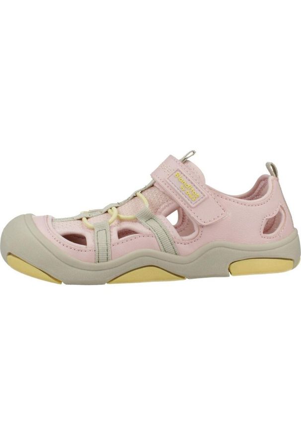 BLANDITOS BY CRIO'S - Sandały BLANDITOS OLIMPOBD Rose. Kolor: różowy. Materiał: syntetyk, tkanina. Sezon: lato